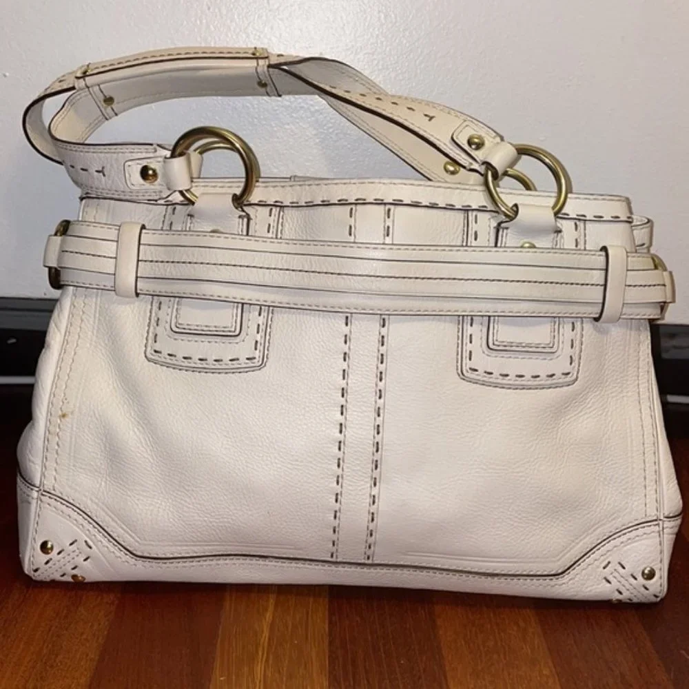 Coach Hampton Andrea Satchel
